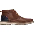 Xti for man. 14451203-CAMEL Ankle boots 144512 brown (42), Flat, Laces, Casual