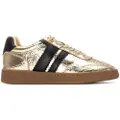 Xti for woman. 14421401-ORO Trainers 144214 gold (37), Flat, Laces, Casual