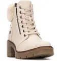 Refresh for woman. 17291103-BEIGE Ankle boots 172911 beige (39), 3 to 5 cm, Zip, Casual