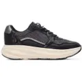 Xti for woman. 14468602-NEGRO Trainers 144686 black (37), 3 to 5 cm, Laces, Casual
