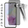 Mtp Products Samsung Galaxy A36/A56 Privacy Full Cover Beskyttelsesglass - Svart Kant