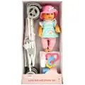 Happytoys DUKKE - LOTTA DOLL 30CM WITH STROLLER SET