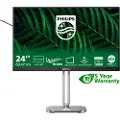 Philips 24B2G5301 - 5000 Series - LED-skjerm - USB - 24 (23.8 synlig) - 1920 x 1080 Full HD (1080p) @ 100 Hz - IPS - 1500:1 - HDMI, VGA, DisplayPort, USB-C - høyttalere - sølv, koksgrå