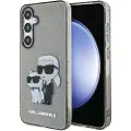 Karl Lagerfeld Original frontpanelveske Karl Lagerfeld KLHCS24MHNKCTGK for SASMSUNG S24 Plus (IML GLIT NFT K&C) Svart