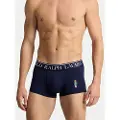 Ralph Lauren for man. 714966106001 Cotton boxer shorts with navy Bear Polo (M), Homewear