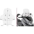 Givi Af3115 Airflow Suzuki Burgman 400 Justerbart Frontrute