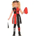 Guirca Harlekin Cheerleader Jente Kostyme