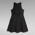 G-Star Core Fit And Flare Ermeløs Kort Kjole