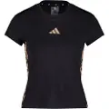 Adidas Animal Print 3 Stripes Kortarmet T-skjorte