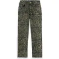 Scotch & Soda The Sky Allover Print Straight Fit Jeans