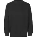 ID Identity Sweatshirt med rund hals. Rib ved hals samt rib ved ærmeåbninger og bund. Blød, børstet inderside. Sort, størrelse XL