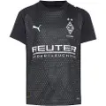 Puma Borussia Mönchengladbach 25/26 Third Jersey Youth, Clothing, Black/Warm White, 7-8Y