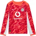 Puma Borussia Dortmund 25/26 Goalkeeper Long Sleeve Jersey Youth, Clothing, Glowing Red/Silver Mist, 9-10Y