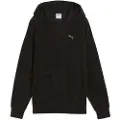 Puma Essentials Elevated Velour Rib Hoodie Women, Clothing, Black, M