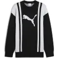 Puma FUTURE..ARCHIVE Relaxed Knitted Sweater Unisex, Clothing, Black/White, XXL