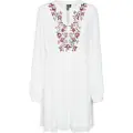 Vero Moda Mina Emb Langarmet Kort Kjole