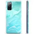 Mtp Products Samsung Galaxy S20 FE TPU-deksel - Blå Marmor
