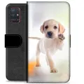 Mtp Products Samsung Galaxy A51 Premium Lommebok-deksel - Hund