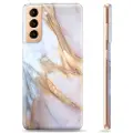 Mtp Products Samsung Galaxy S21+ 5G TPU-deksel - Elegant Marmor