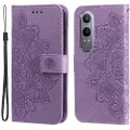 Mtp Products OnePlus Nord CE4 Lite/Oppo K12x Mandala Series Lommebok-deksel - Lilla
