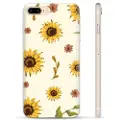 Mtp Products iPhone 7 Plus / iPhone 8 Plus TPU-deksel - Solsikke