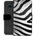 Mtp Products Samsung Galaxy S10 Premium Lommebok-deksel - Sebra