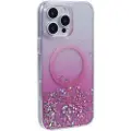 Mtp Products iPhone 16 Pro Max Sparkle Glow MagSafe-deksel - Rosa