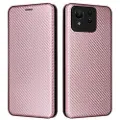 Mtp Products Asus Zenfone 11 Ultra Flip-deksel - Karbonfiber - Roségull