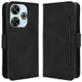 Mtp Products Xiaomi Redmi Note 13R/Redmi 13/Poco M6 4G Lommebok-deksel med Kortholder - Svart