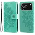 Mtp Products iPhone 17 Pro Mandala Series Lommebok-deksel - Grønn