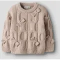 Name it Tverrsoversløyfer Strikket Pullover