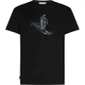 Icebreaker Merino 150 Tech Lite Skiing Yeti Kortarmet T-skjorte