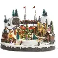 Lumineo Juleby-scene 25.5x39x31.5 Cm