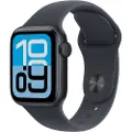Apple Watch SE 3 GPS 40mm Midnight Aluminium Case with Midnight Sport Band - S/M