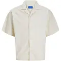 Jack & Jones Boxy Poplin Sripe Kortarmet Skjorte