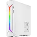 Silverstone Raven RVZ03-ARGB - Tower - mini-ITX - ingen strømforsyning (ATX / PS/2) - hvit - USB/lyd