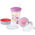 Nuk drikkesett 230ml jente rosa