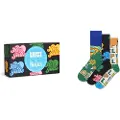 Happy socks The Beatles Gift Set Crewsokker 3 Par
