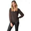 Deeluxe Ellina Langermet Bluse