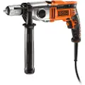 Black & Decker BLACK+DECKER KR1102K-QS - Hammerbor - 1110 W - 2 hastigheter - nøkkelfri borhylse 13 mm - 74 N·m