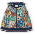 Boboli Fleece Printed Jakke