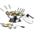 Unold 48746 - Fonduegryte - rustfritt stål