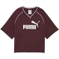 Puma Ess Relaxed Cropped Kortarmet T-skjorte