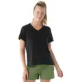 Smartwool Perfect V-neck Kortarmet T-skjorte