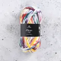 Svarta Fåret Merino Mega Merino garn 100 gr 410 Dark Rainbow