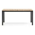 Kave Home Kave HomeSpisebord Bona 90 x 163 cmSvartSpisebordFra Homeroom
