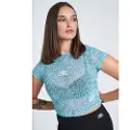 Umbro Mesh Crop Kortarmet T-skjorte