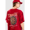 Dravus Darts Club Boxy T-skjorte rød