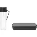 Brabantia Make & Take, Lunsjbokssett, Voksen, Grå, Gjennomsiktig, Plast, Monokromatisk, Rektangulær