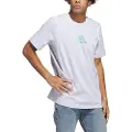 Adidas Power Logo Kortarmet T-skjorte